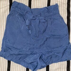 Blue shorts